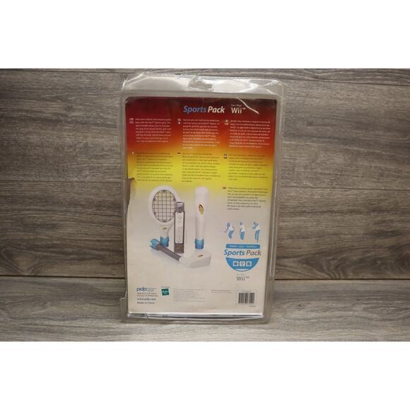 Wii Sports Pack NERF White Tennis Racket Golf Club Baseball Bat Accessories - Picture 9 of 14